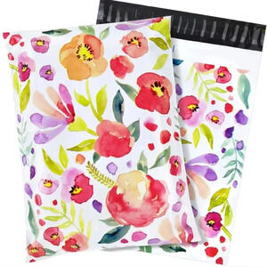 100 Pack Poly Mailers 10x13, Cute Packaging Envelope Mailers Polymailers Pack